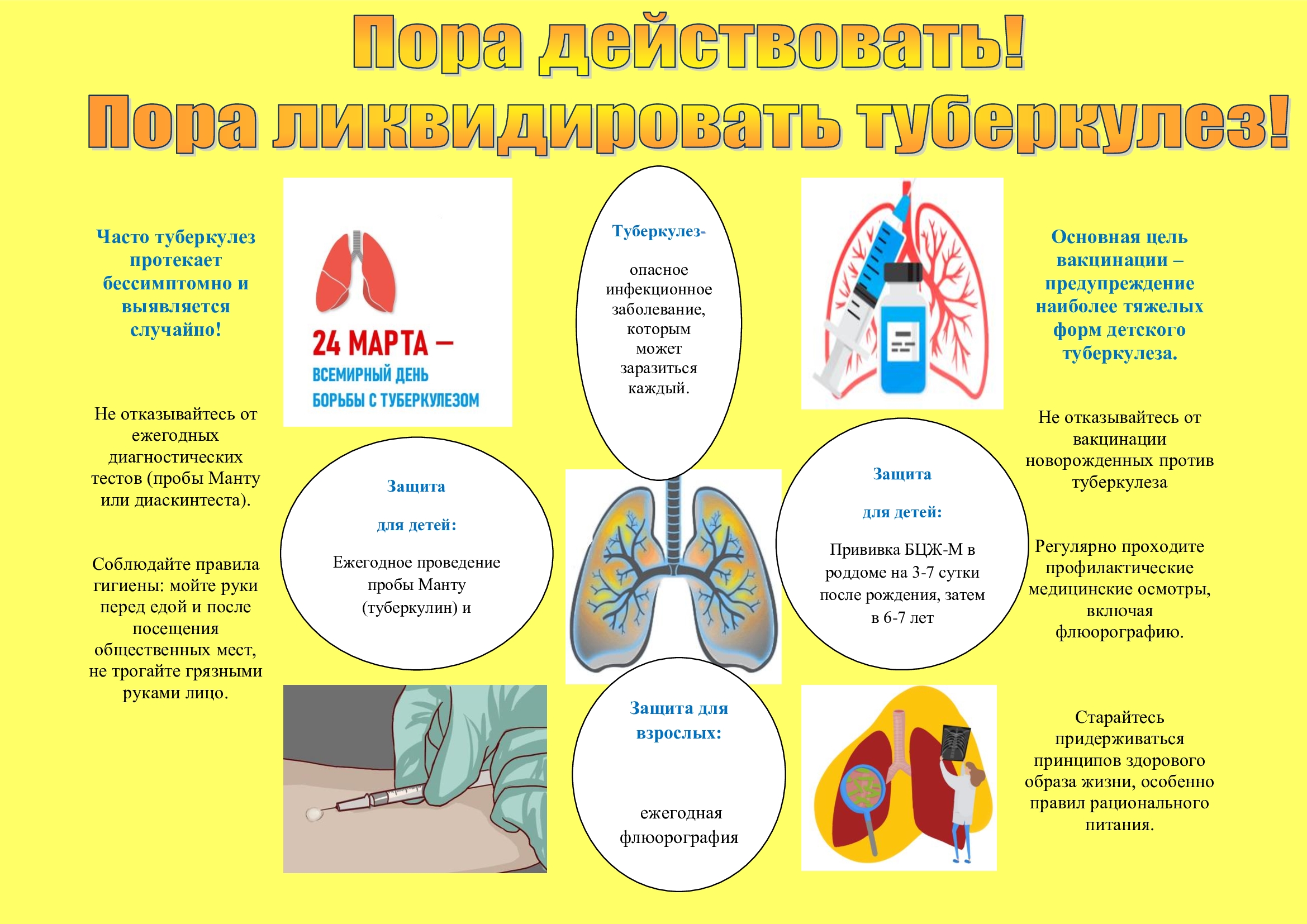 Всемирный день борьбы с туберкулезом.